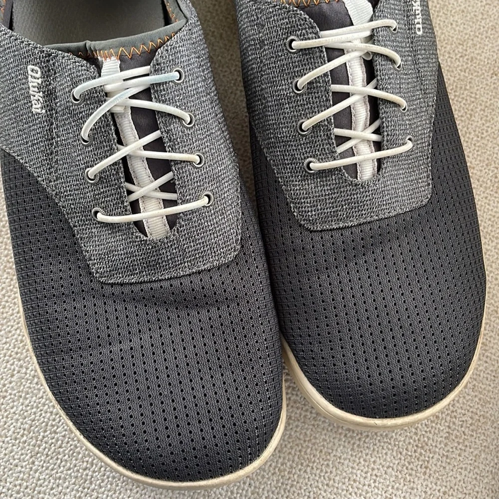 Olukai Nohea Moku Men’s No Tie Boat Shoes 9
